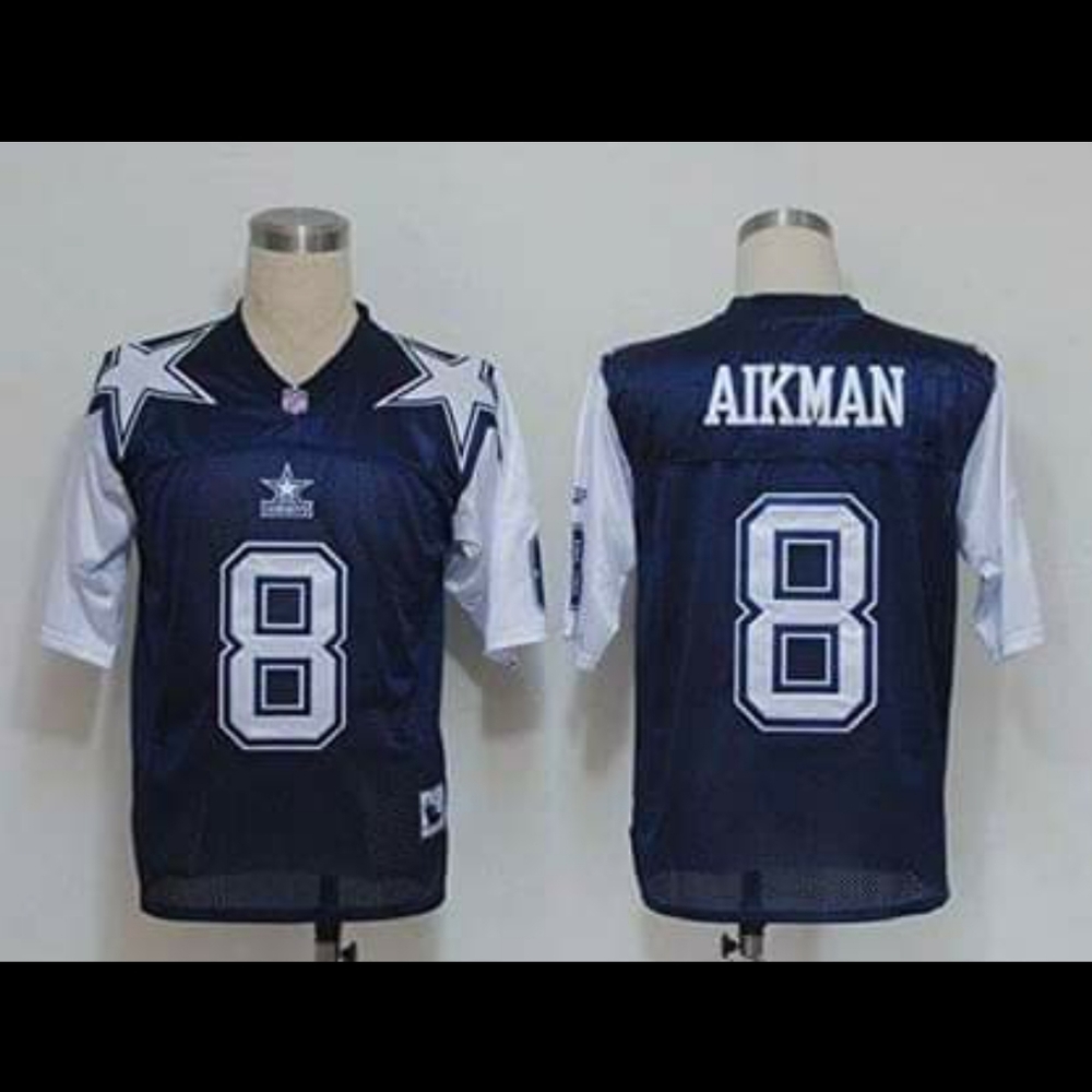 COPY - Dallas Cowboys Nike #8 Troy Aikman Jersey
